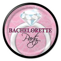 Bachelorette Party Diamond Ring Cake Plate - Discount Supplies Favors & LGBT Ideas
